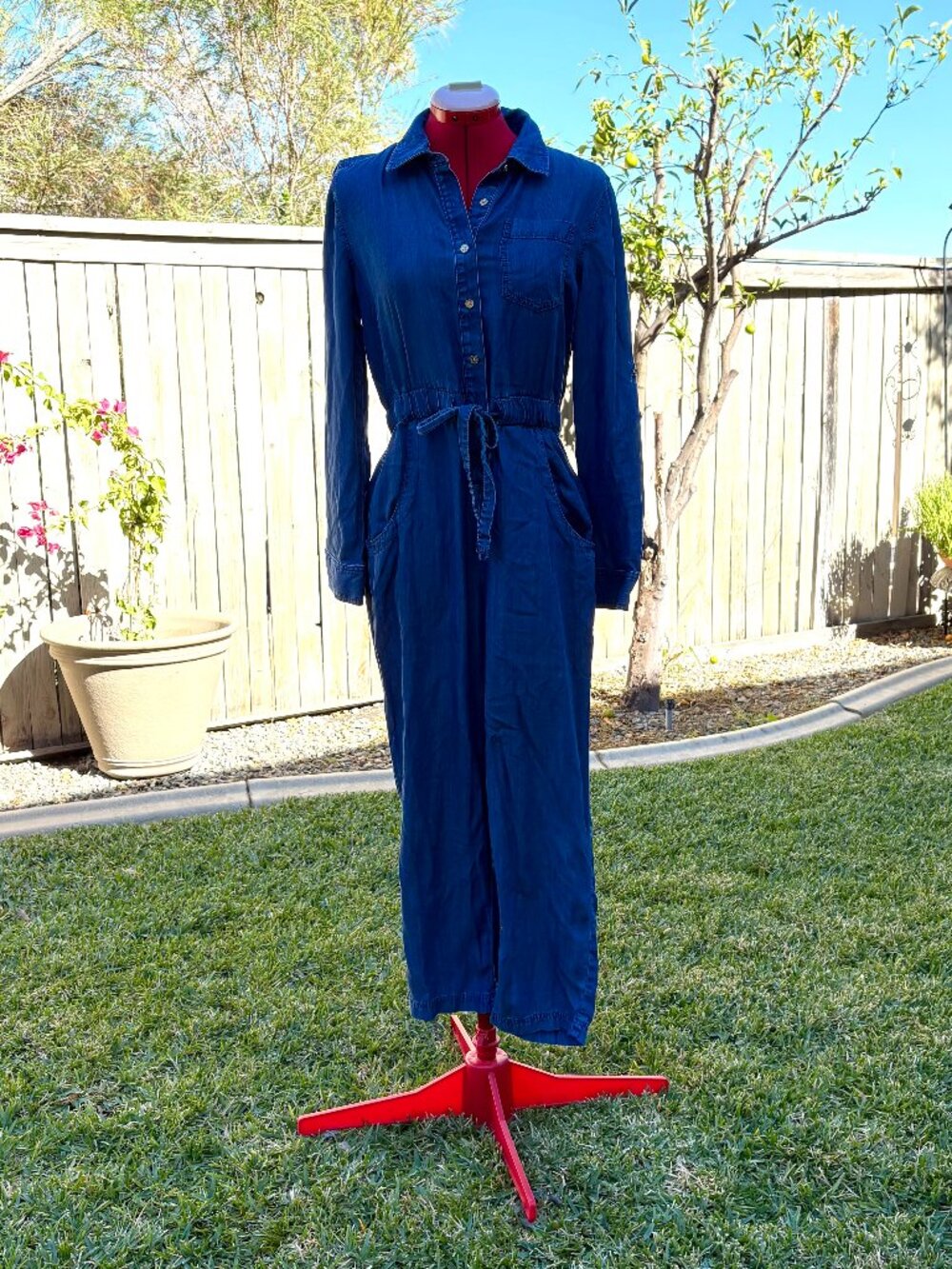 Calvin Klein Denim Jumpsuit